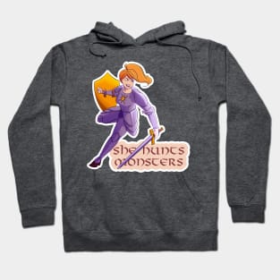 She Hunts Monsters Hoodie